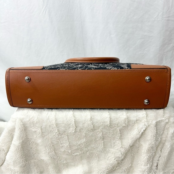 Diane Von Furstenberg XL DVF Studio vintage all over print bag - Picture 8 of 9